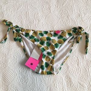 BRAND NEW Pineapple bikini bottom